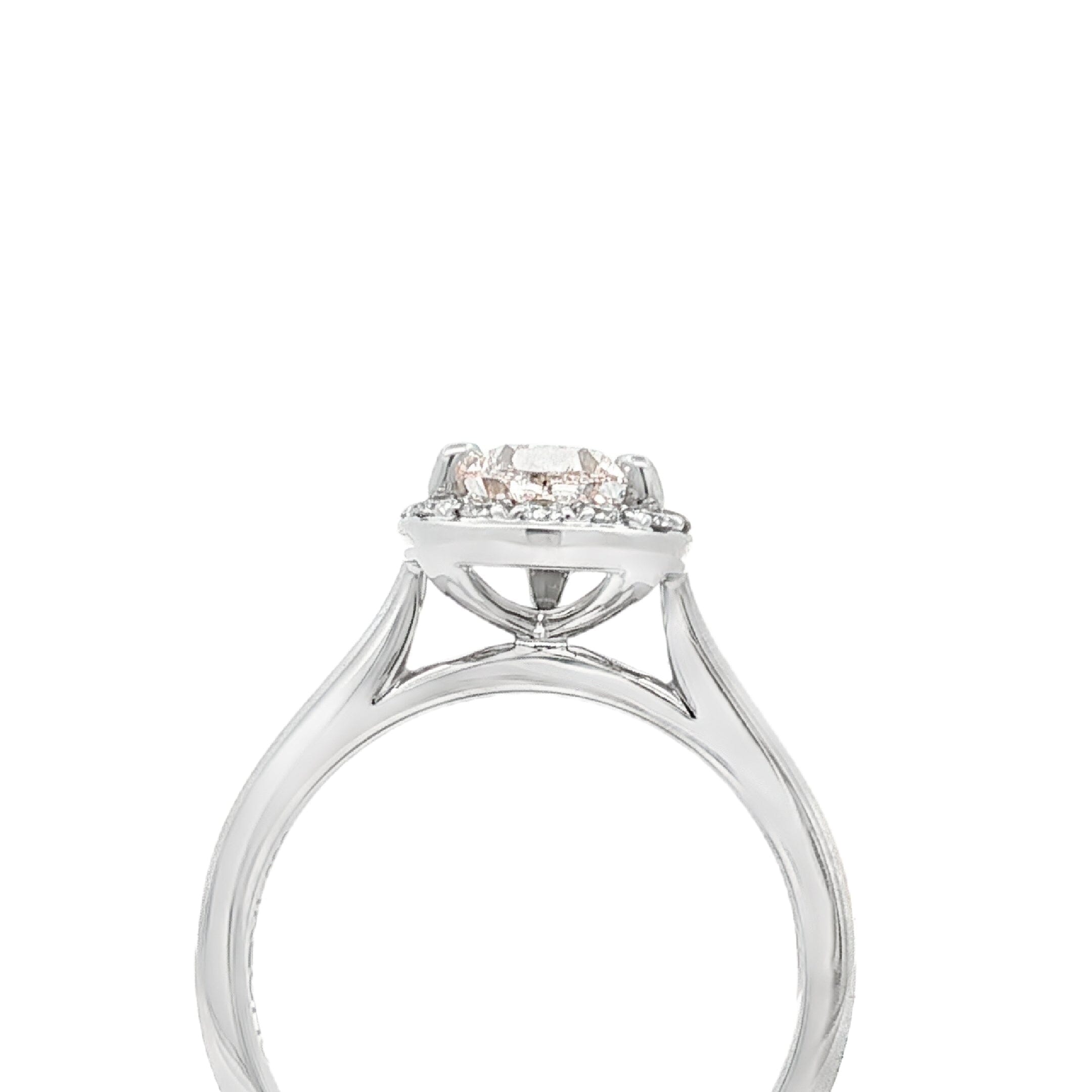 Fancy Pink Pear Lab-Grown Diamond Ring 004