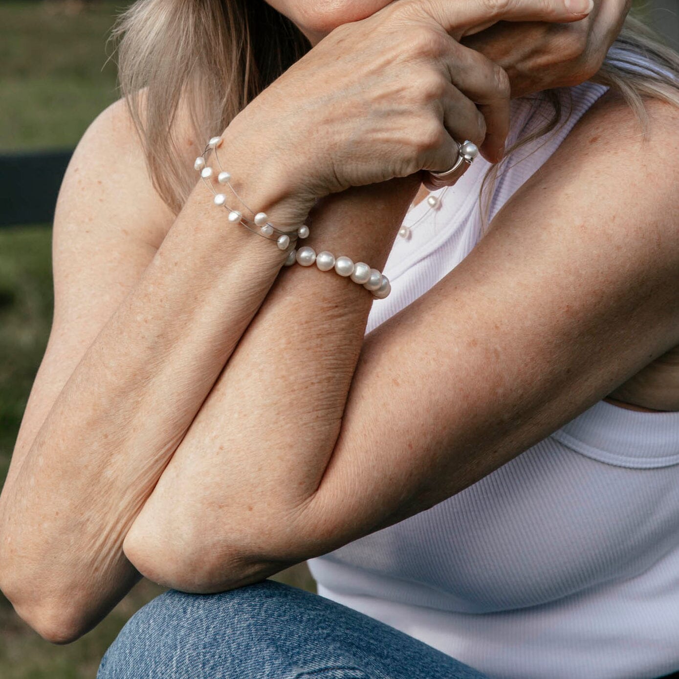 Wandering Pearl Bracelet