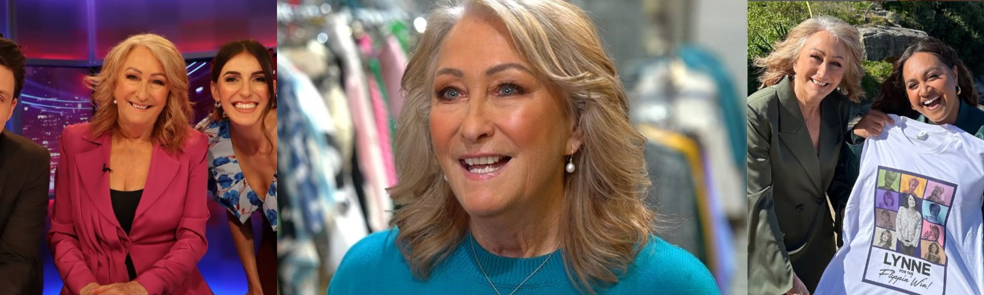 As Seen on Lynne McGranger: Ikecho Earrings Worn by a Gold Logie Winner