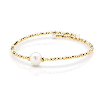 Pearl Bangle, Ikecho pearl bangle, Ikecho Australia pearl bangle, Olivia Bangle