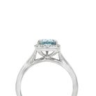 Fancy Blue Pear Lab-Grown Diamond Ring 005